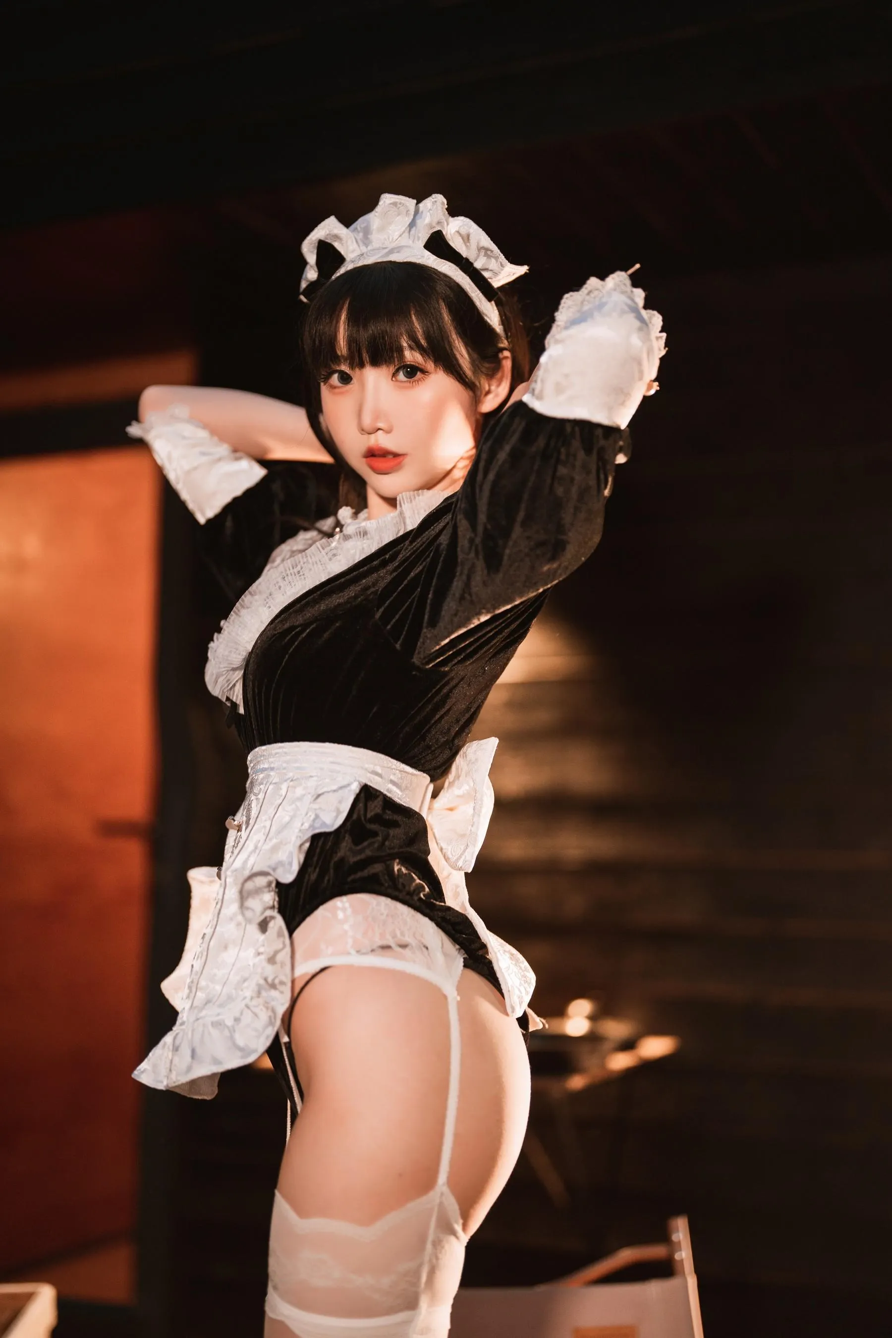 面饼仙儿 – NO.123 木屋女仆 [27P]插图